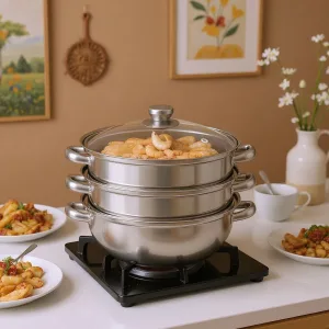28 cm 3-Tier Steamer Pot