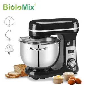 BioloMix BM-601 1200W 6L Stand Mixer with Timer