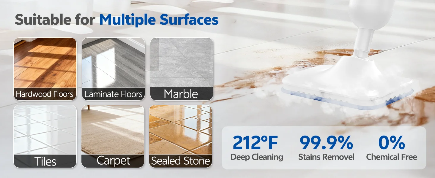 INSE F2 steam mop product detail 3